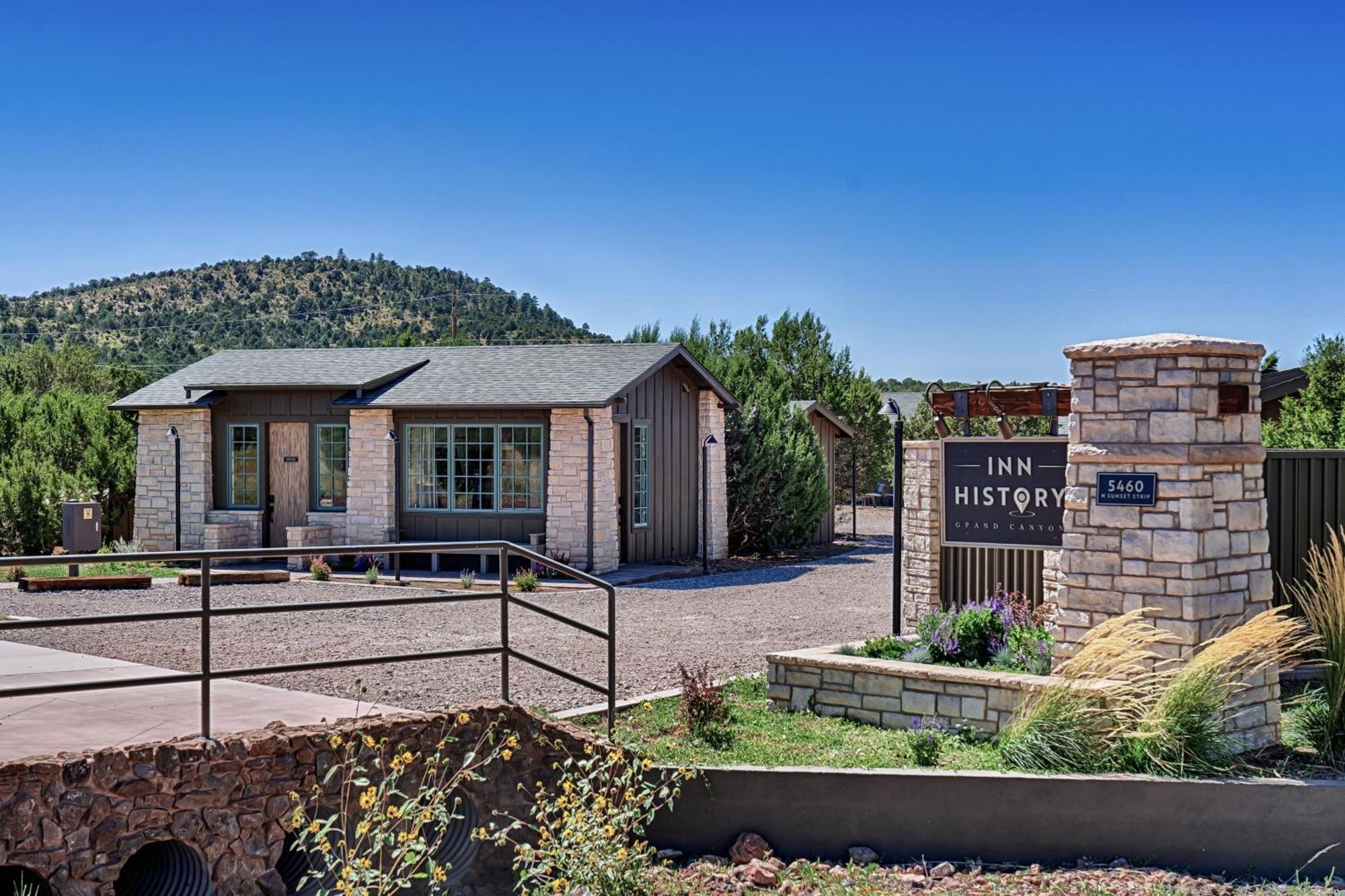 Inn History Grand Canyon Cabin Williams Exteriör bild